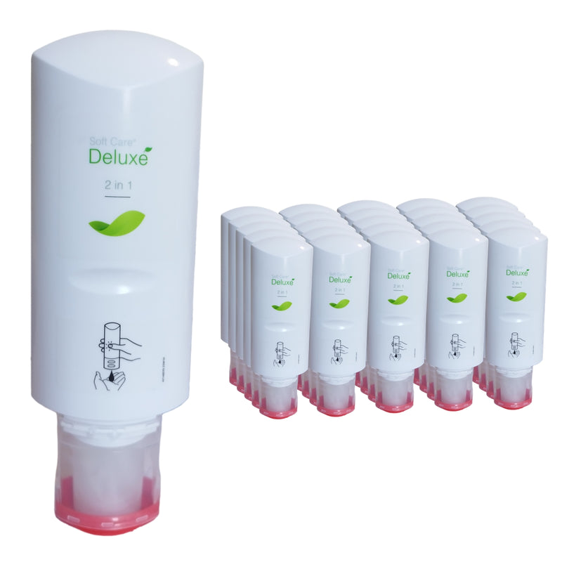 Duschgel & Shampoo Soft Care SELECT DELUXE 2in1 H68 28x0,3L