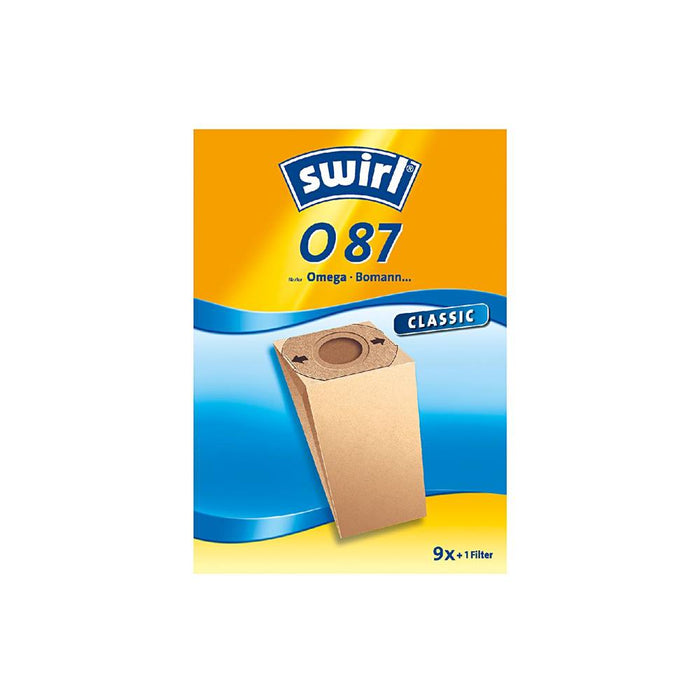 Staubbeutel Swirl O87 Classic geeignet für Omega Contur 1400, Contur Plus, Basic