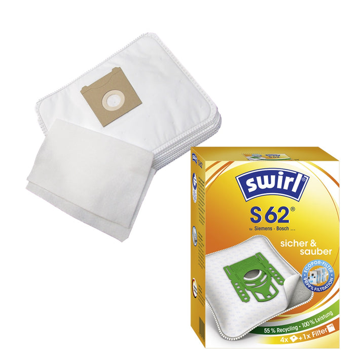 Staubsaugerbeutel Swirl S62 oder Hausmarke SSW 616 Microvlies