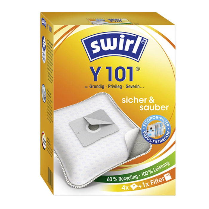 Staubsaugerbeutel Swirl Y101 oder Hausmarke SSW 615