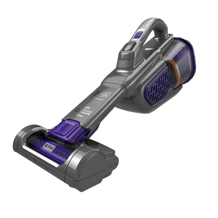 Black+Decker Akkusauger Dustbuster BHHV520BFP 18 Volt titanium-silber-violett
