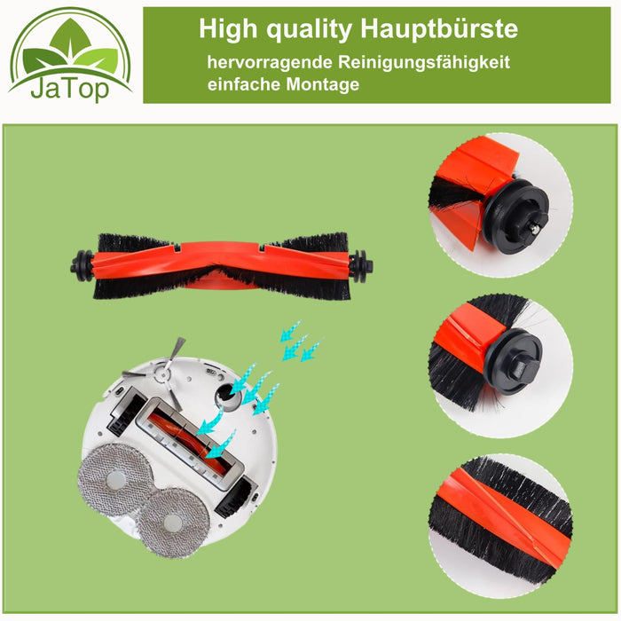 Zubehörset geeignet für Xiaomi Roboter Saugroboter Xiaomi X10+/ X20+ ;Dreame L10s Ultra/L10 Ultra/ L10s pro/L10s Pro Gen 2/L10 Prime