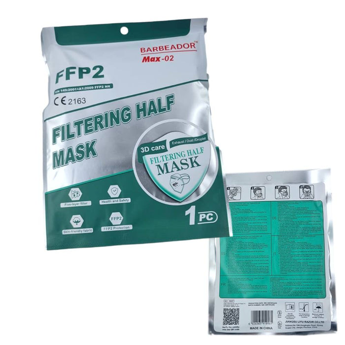 Mund Nasen Schutz Maske FFP2 Weiß CE zertifiziert: EN 149:2001 + A1:2009