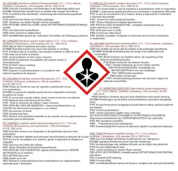 6L Lampenöl Petroleum geruchlos Robbyrob für Petroleumlampe