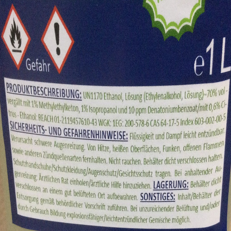 JaTop Scherkopfreiniger 3000ml  geeignet für Philips Jet Clean